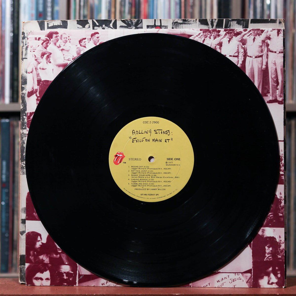 The Rolling Stones - Exile On Main St 2LP - 1972 Rolling Stones, VG/VG