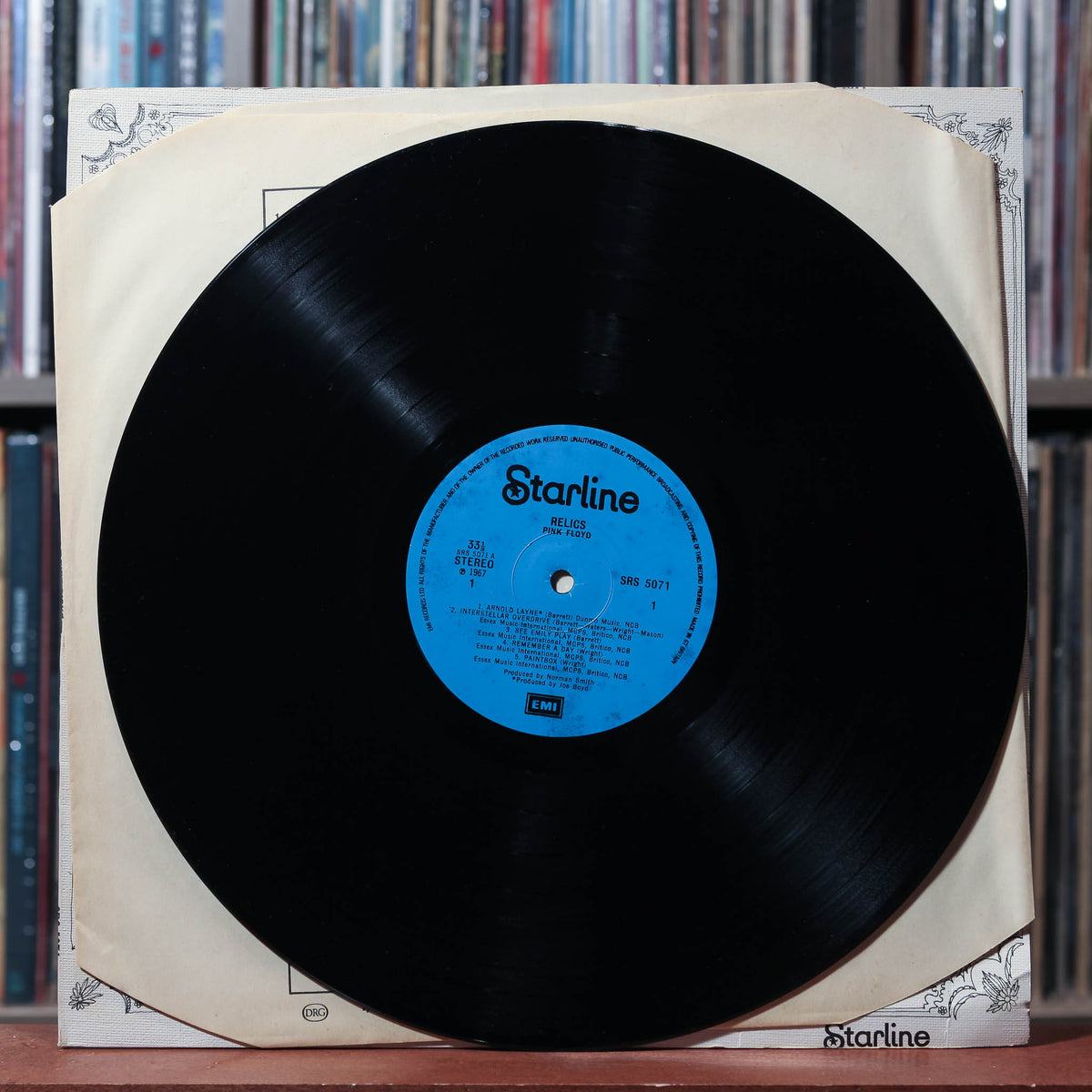 Pink Floyd - Relics - UK 1971 Starline, VG/EX