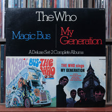 Load image into Gallery viewer, The Who - Magic Bus / My Generation - W/ INSERT Vinyl - 2LP 1980 MCA, VG+/VG 1