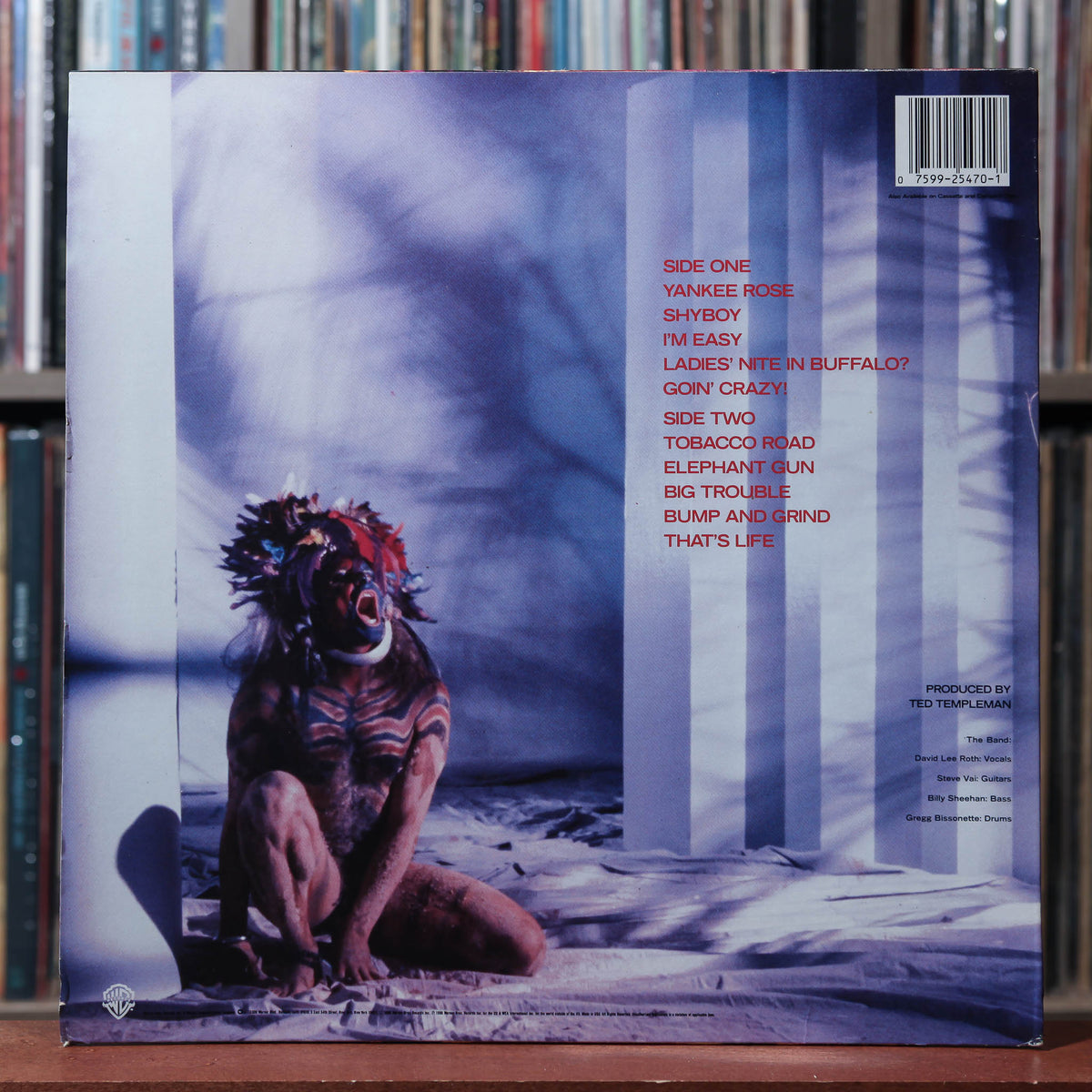 David Lee Roth - Eat 'Em And Smile - 1986 Warner Bros., VG/EX