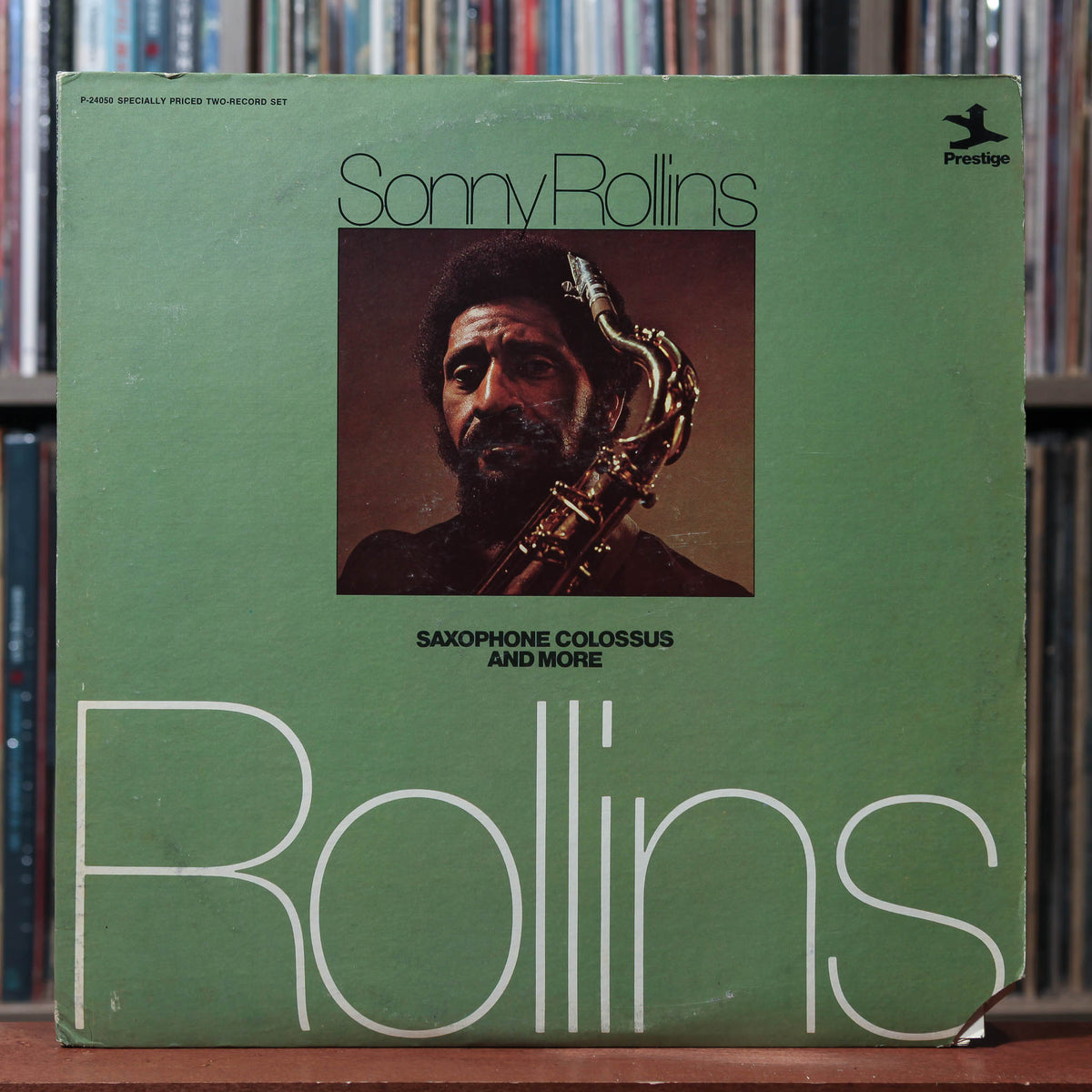 Sonny Rollins - Saxophone Colossus - W/ PRESS RELEASE 2LP 1975 Prestig