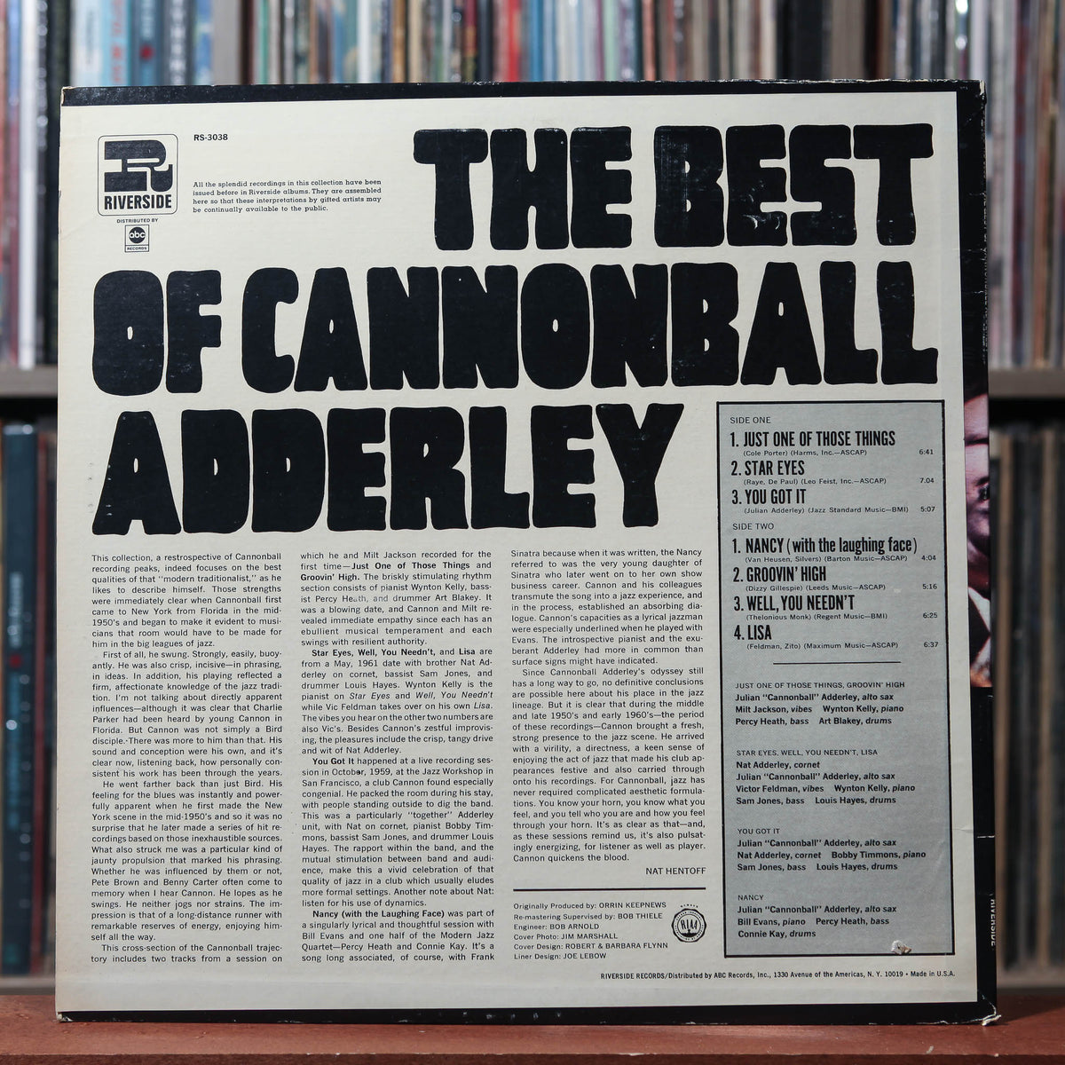 Cannonball Adderley - The Best Of Cannonball Adderley - 1968 Riverside