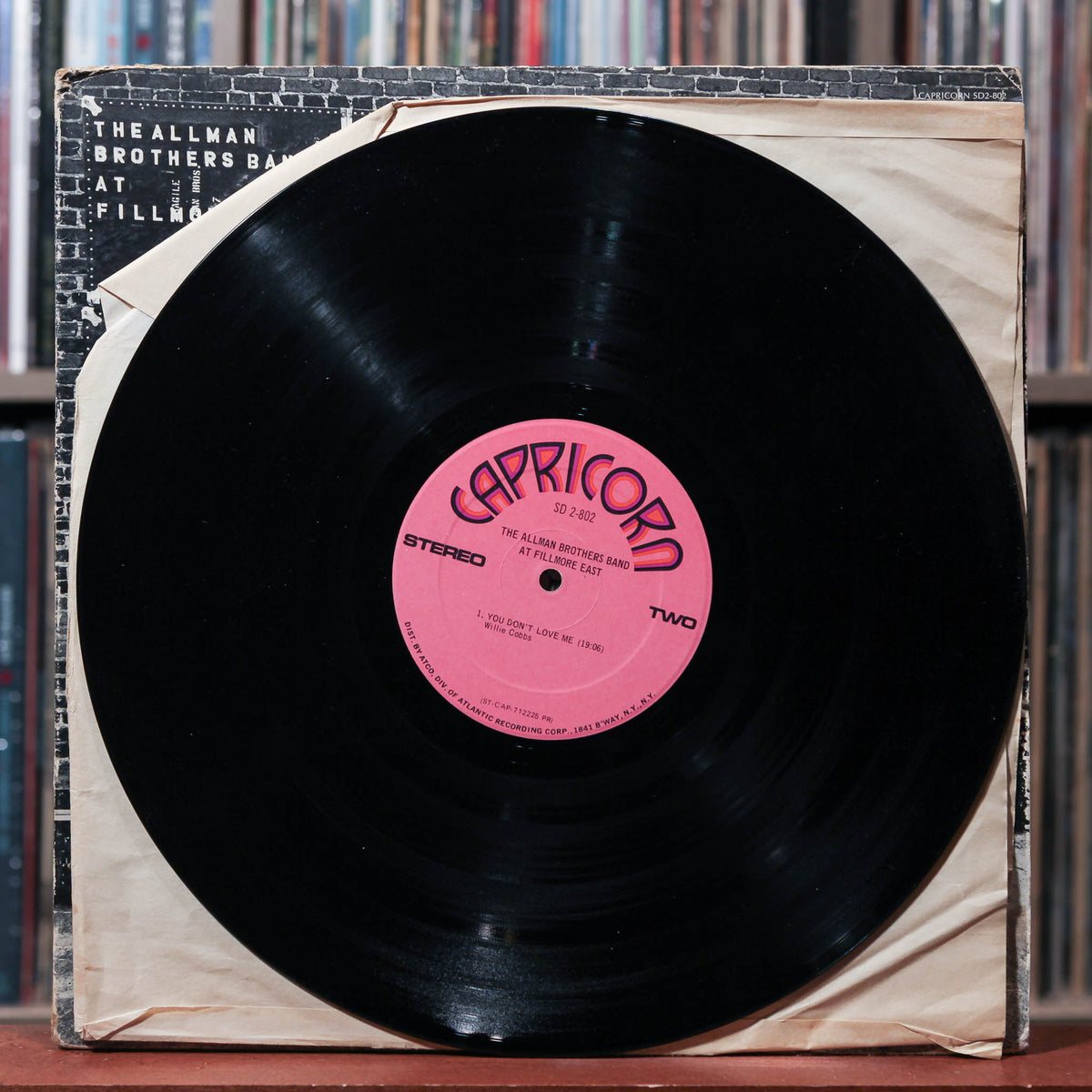 The Allman Brothers Band - At Fillmore East - 2LP US 1971 Capricorn, V