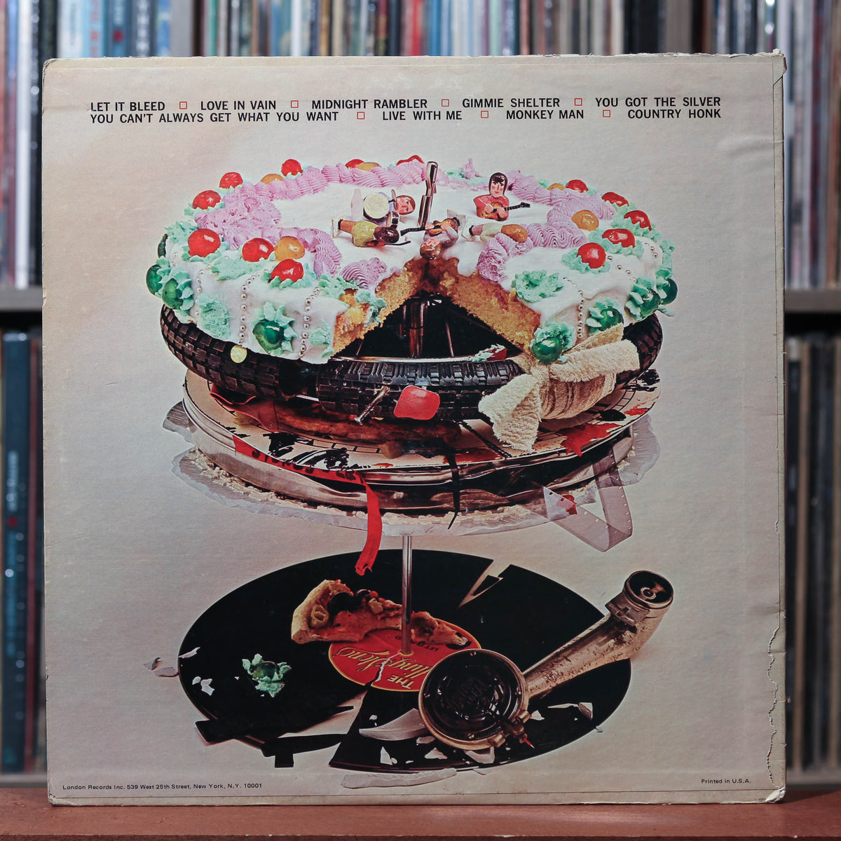 The Rolling Stones - Let It Bleed - 1969 London, VG/VG