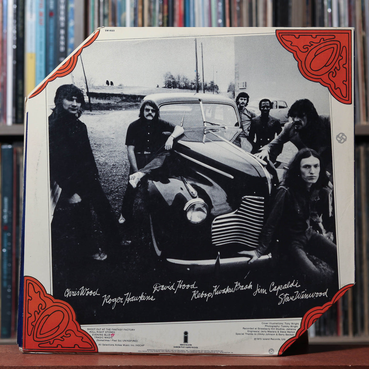 Traffic - Shoot Out At The Fantasy Factory - 1973 Island, VG/VG+