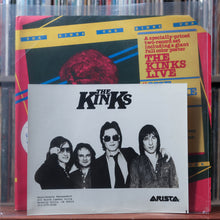 Load image into Gallery viewer, The Kinks - One For The Road - PROMO PRESS KIT & POSTER - 2LP 1980 Arista, VG/VG 13