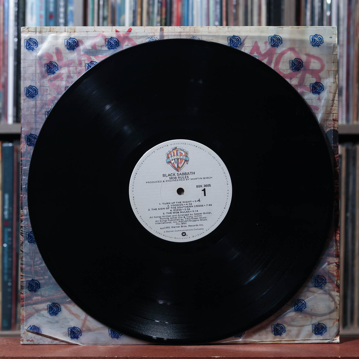 Black Sabbath - Mob Rules - 1981 Warner Bros., VG+/VG+
