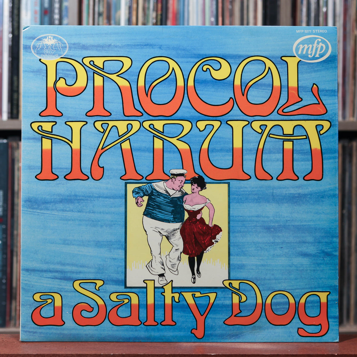 英LP Procol Harum A Salty Dog UK盤 stereo Procol Harum - A Salty Dog - UK 1972 Music For Pleasure, EX/VG