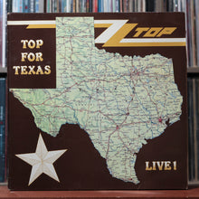 Load image into Gallery viewer, ZZ Top - Top For Texas - 1983 2LP Lone Star, VG/VG+ 1