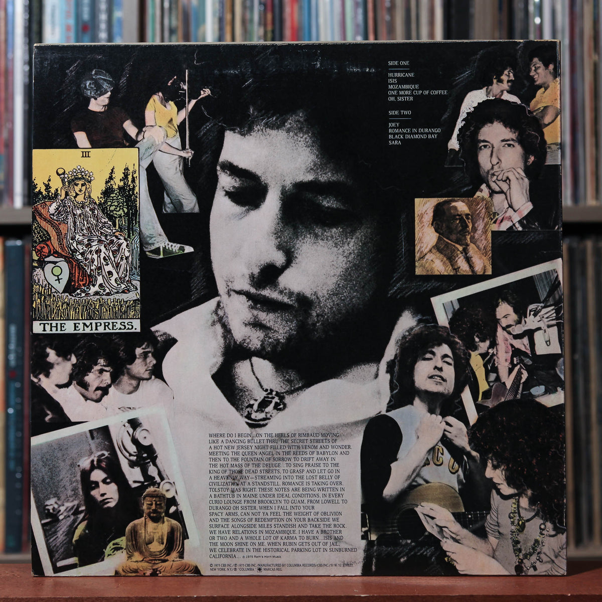 Bob Dylan - Desire - 1976 Columbia, VG/VG+