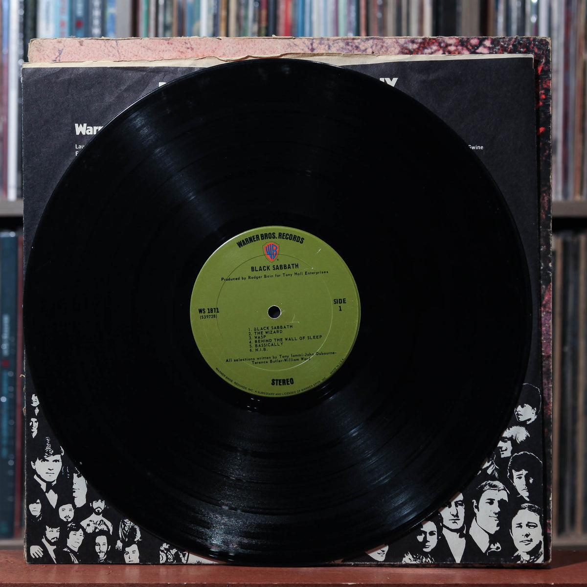 Black Sabbath - Black Sabbath - 1970 Warner Bros., G+/VG