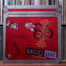 Load image into Gallery viewer, Eagles - Eagles Live 2LP - W/ POSTER 1980 Asylum, VG+/VG 2