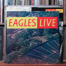 Load image into Gallery viewer, Eagles - Eagles Live 2LP - W/ POSTER 1980 Asylum, VG+/VG 4