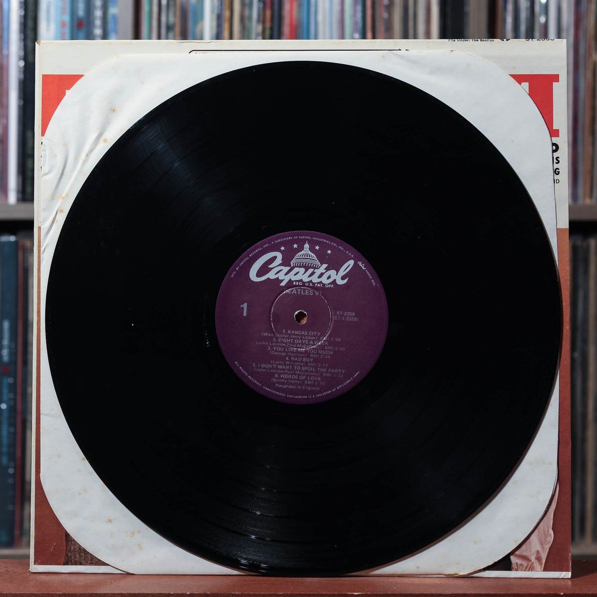The Beatles - Beatles VI - 1965 Capitol, VG/VG+