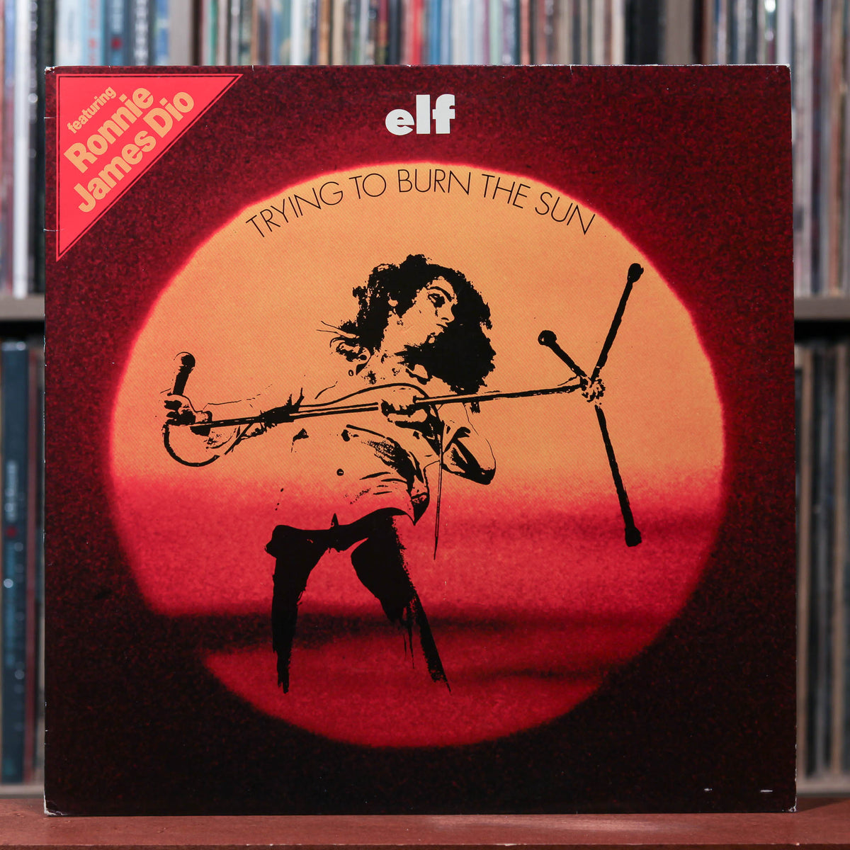 Elf - Trying To Burn The Sun - 1986 Safari, VG/VG+