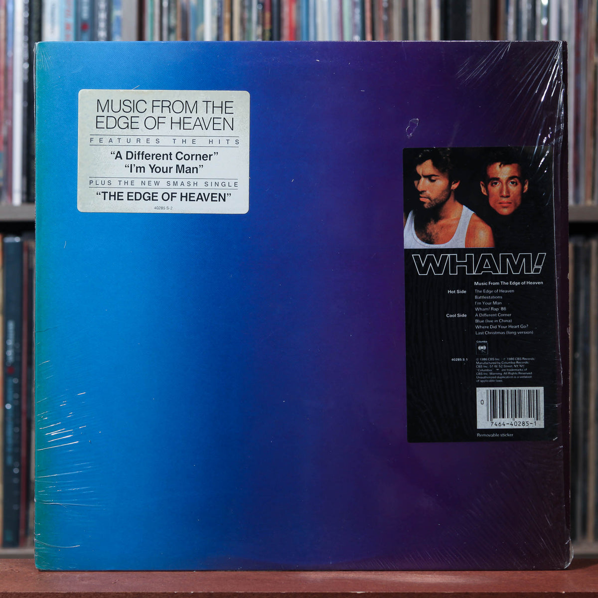 Wham! - Music From The Edge Of Heaven - w/ SHRINK HYPE - 1986 Columbia