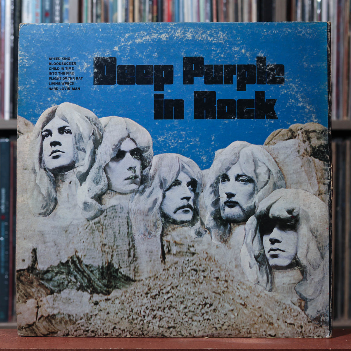 Deep Purple - In Rock - 1976 Warner Bros., VG/VG
