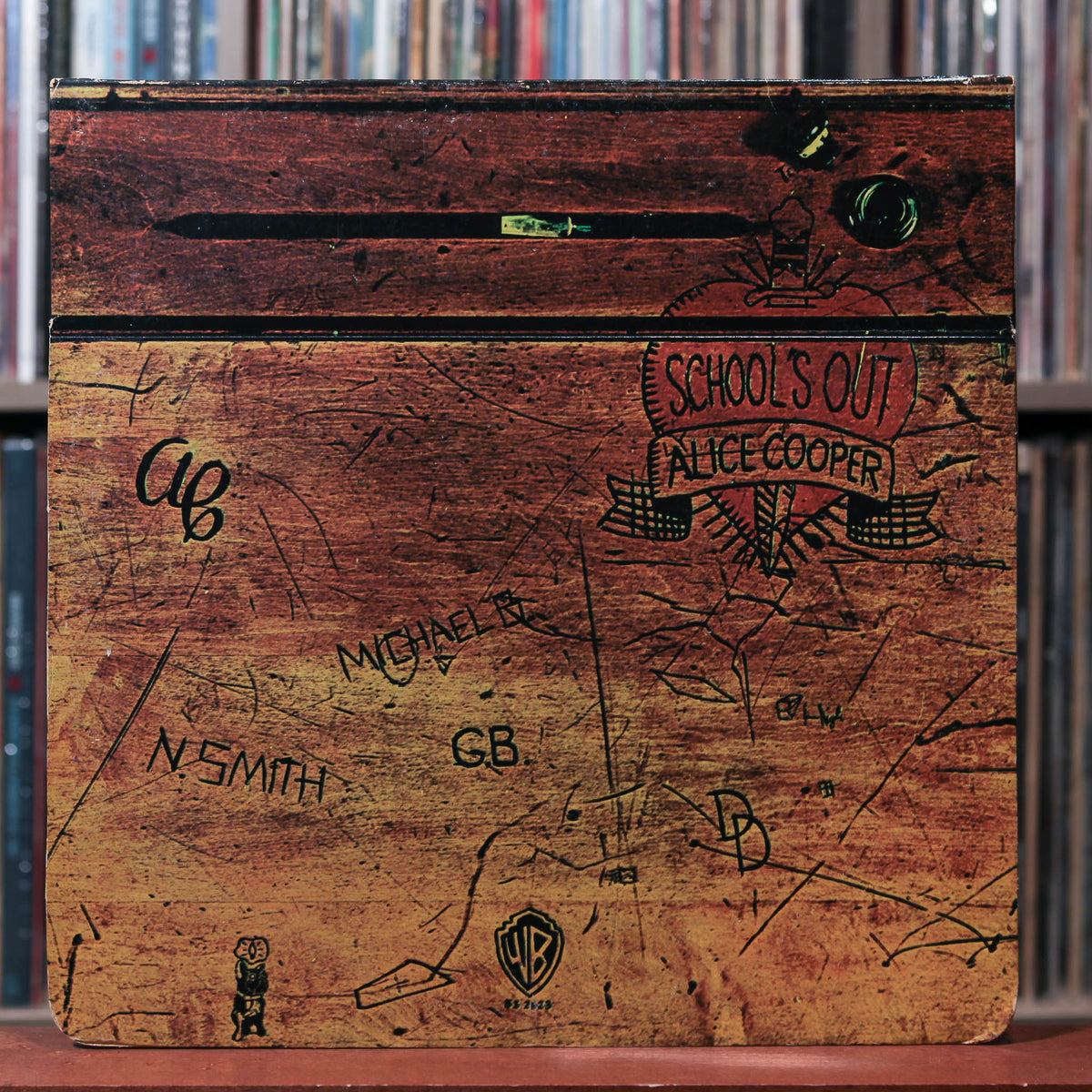 Alice Cooper - School's Out - 1972 Warner Bros., VG+/EX
