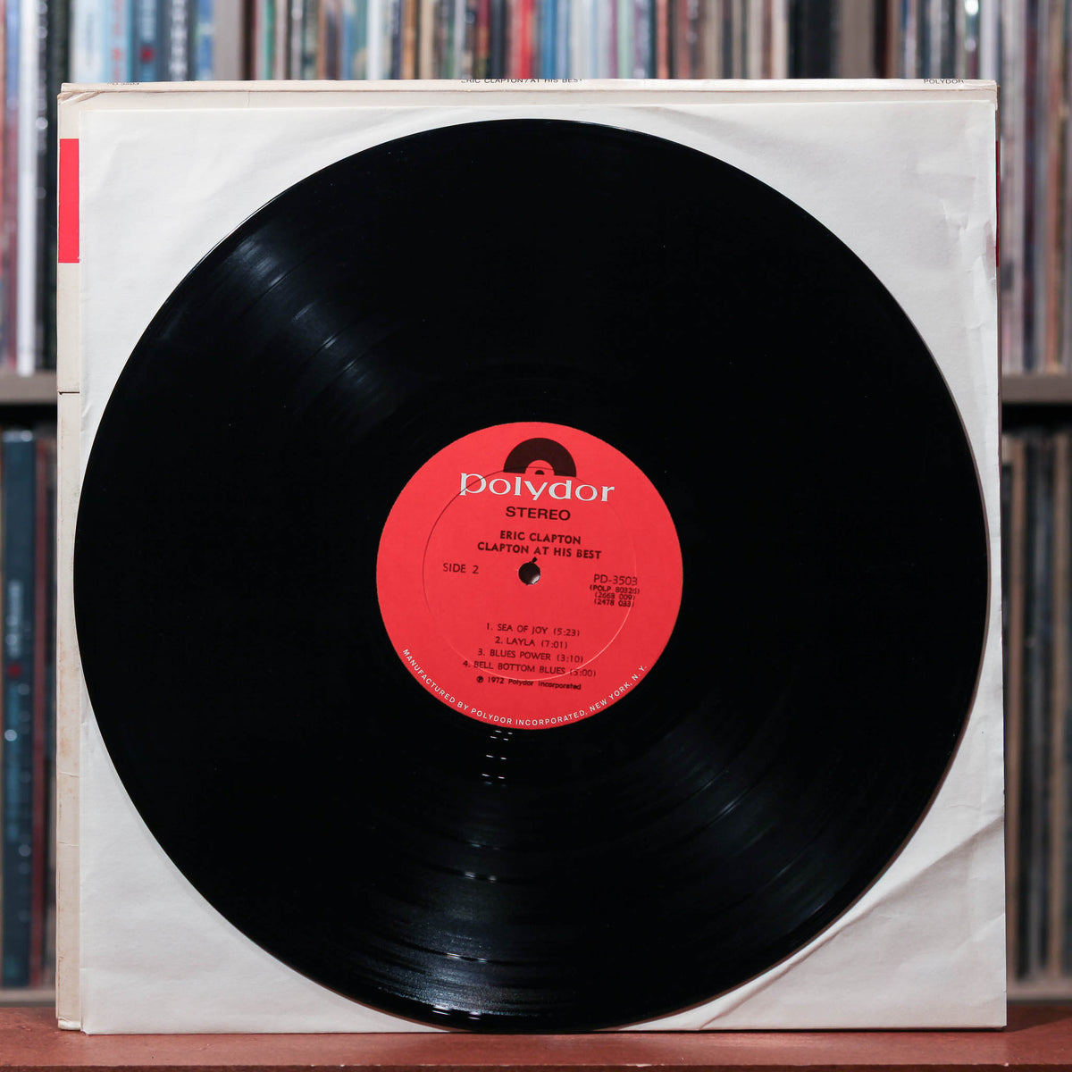 Eric Clapton - At His Best - 2LP 1972 Polydor, VG/VG