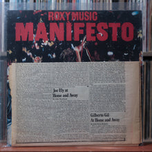 Load image into Gallery viewer, Roxy Music - Manifesto - W/ PRESS RELEASE 1979 ATCO, VG+/EX 14