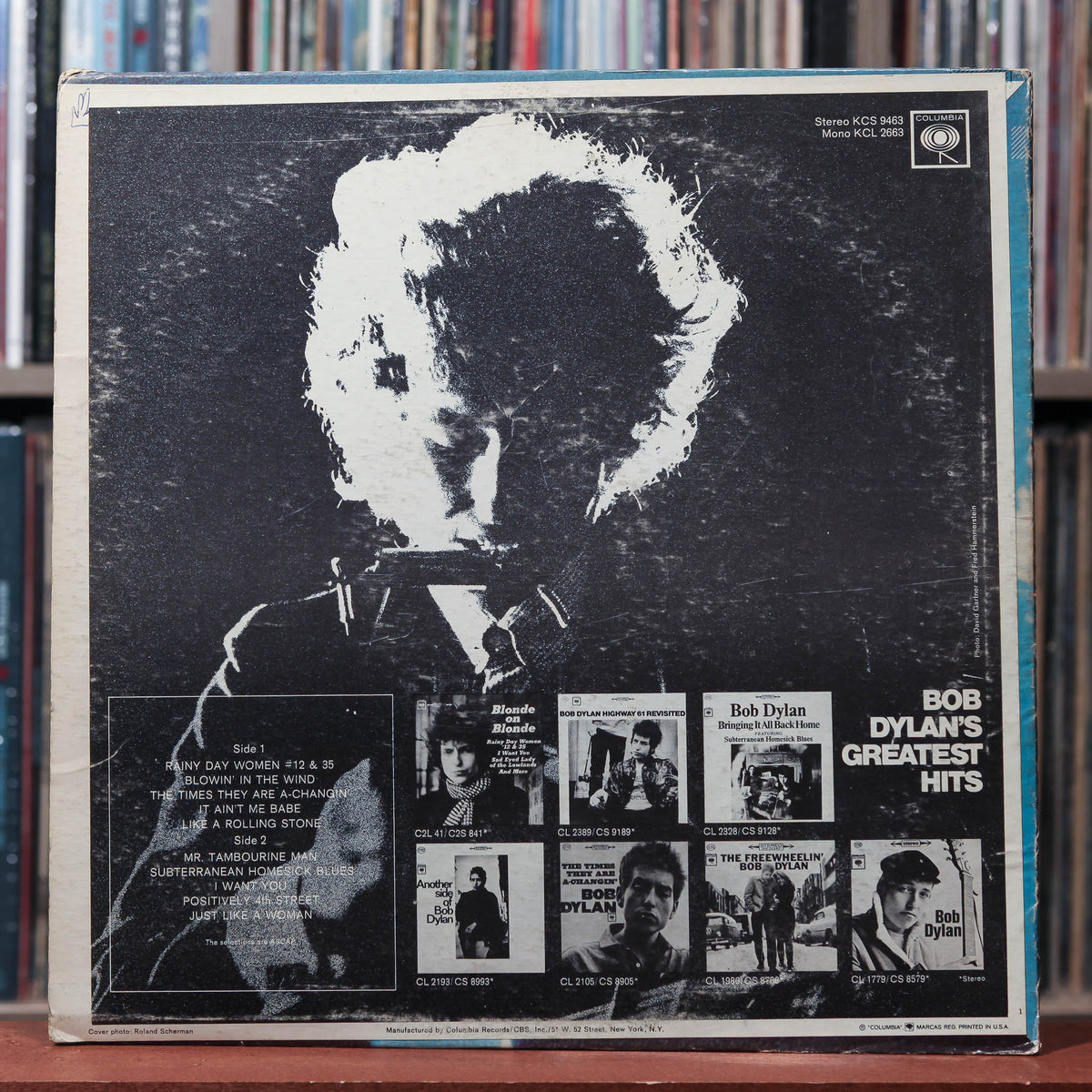 Bob Dylan - Bob Dylan's Greatest Hits - 1967 Columbia, VG/G+