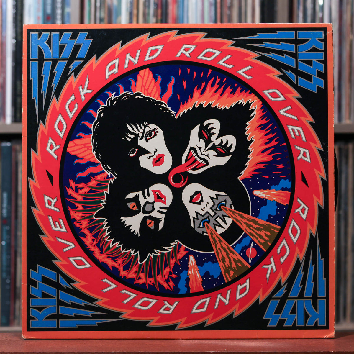その他 LP Kiss Rock And Roll Over NBLP7037 CASABLANCA /00260 Kiss - Rock And Roll Over - 1977 Casablanca, VG+/VG+