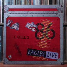 Load image into Gallery viewer, Eagles - Live - W/ POSTER Vinyl - 2LP 1980 Asylum, EX/EX 2