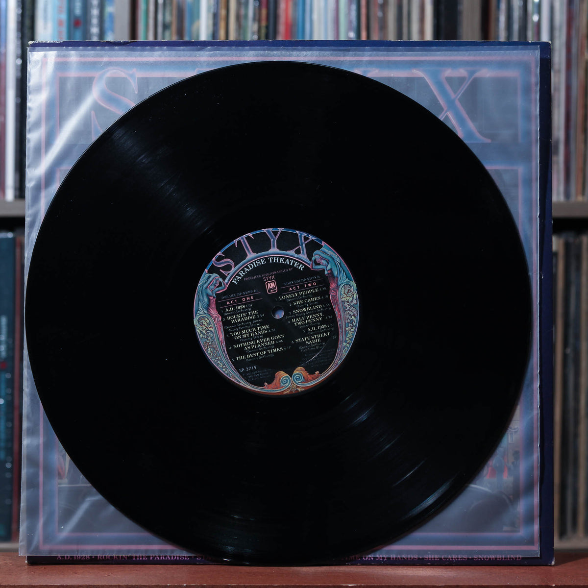 Styx - Paradise Theatre - 1981 A&M, VG/VG+