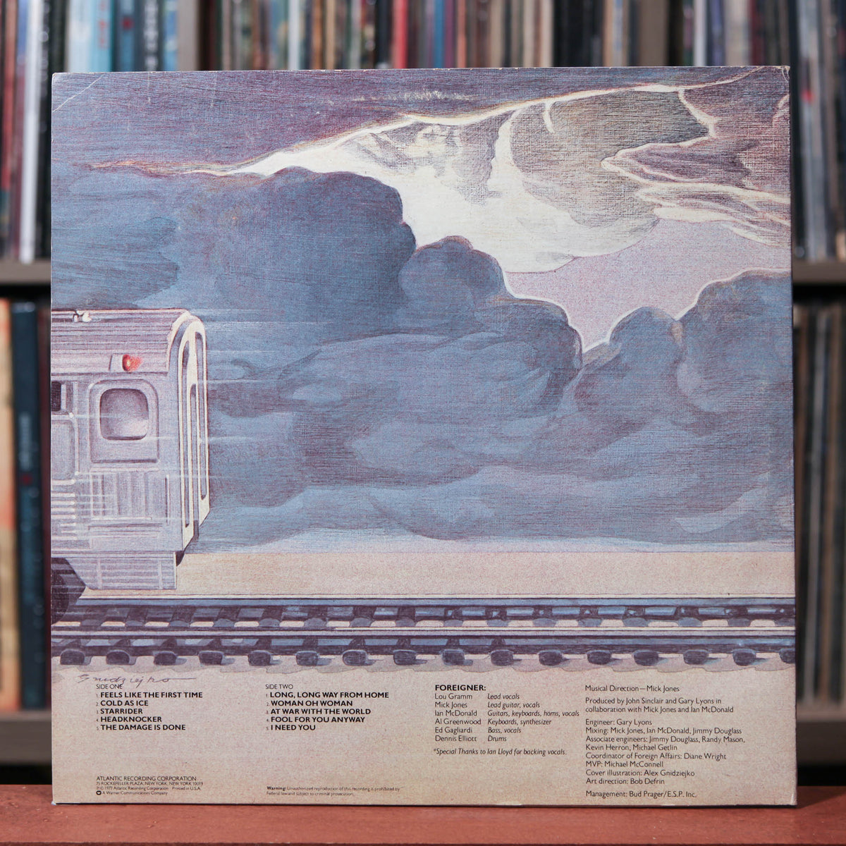 Foreigner - Foreigner - 1977 Atlantic, VG+/VG+
