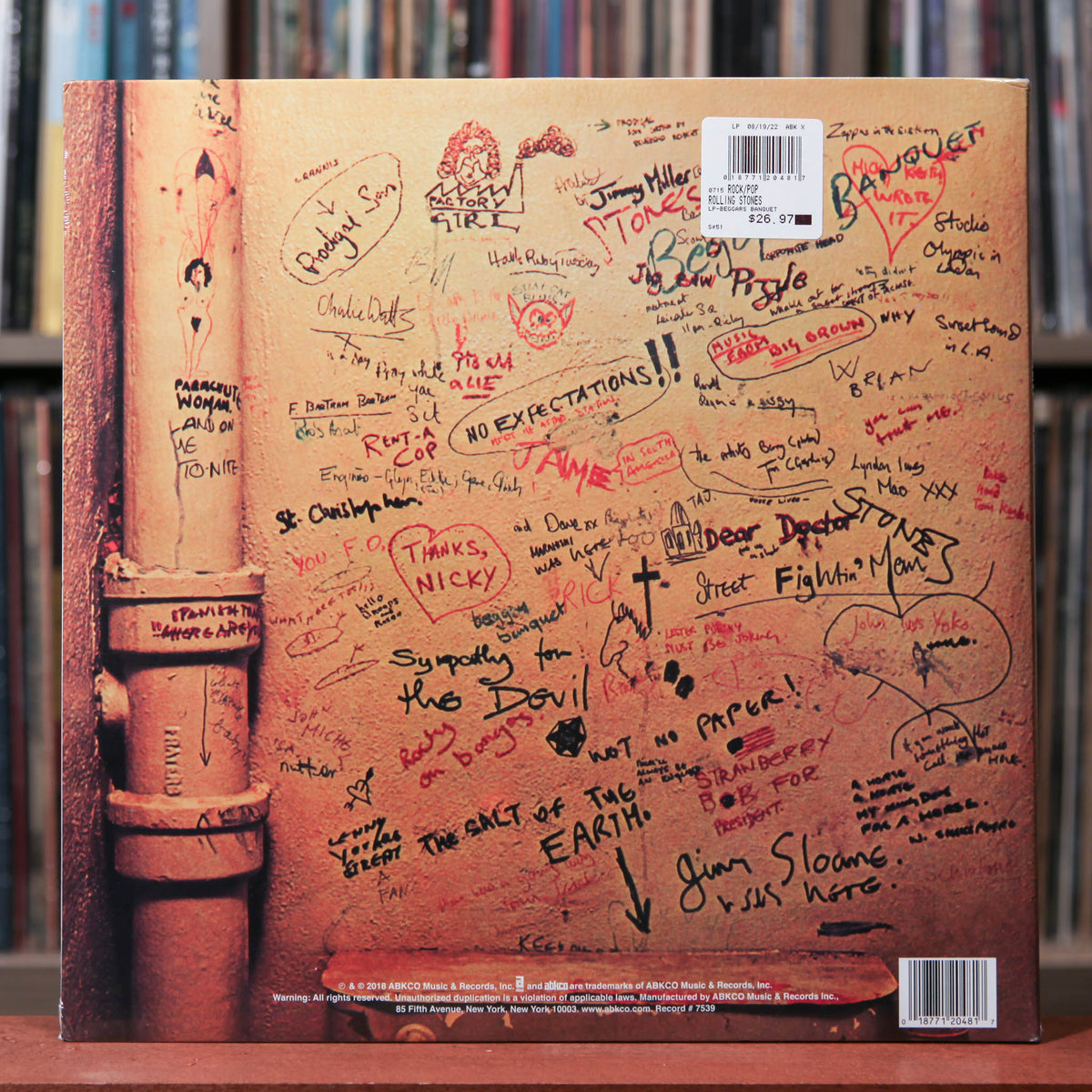 米LP The Rolling Stones Beggars Banquet 00018771204817 ABKCO /00260 Beggars Banquet - Album by The Rolling Stones | Spotify