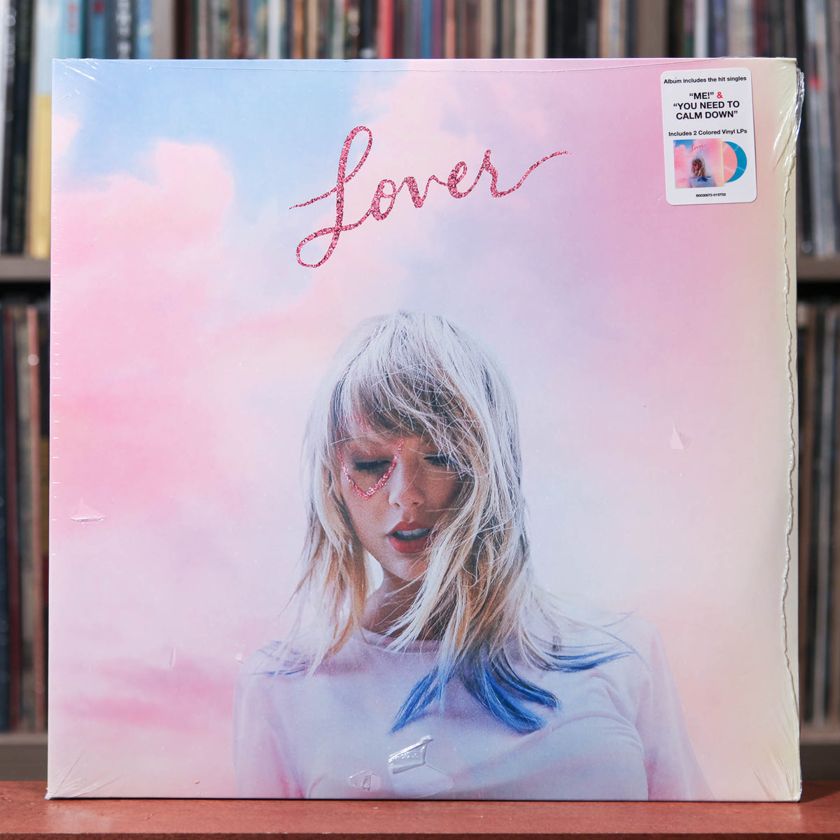 米、加2discs LP Taylor Swift Lover (2LP) B003762201 Republic Records, Republic Records /00660 Taylor Swift - Lover - 2LP PINK and BLUE vinyl 2021 Republic