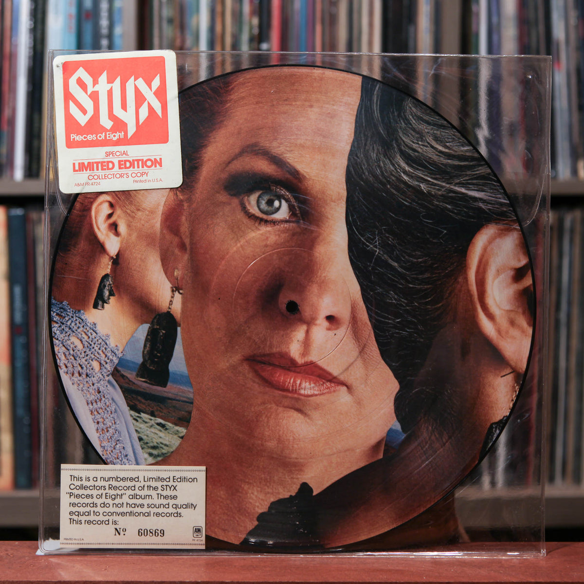 Styx - Pieces Of Eight - LTD ED NUMBERED PICTURE DISC 1978 A&M Records
