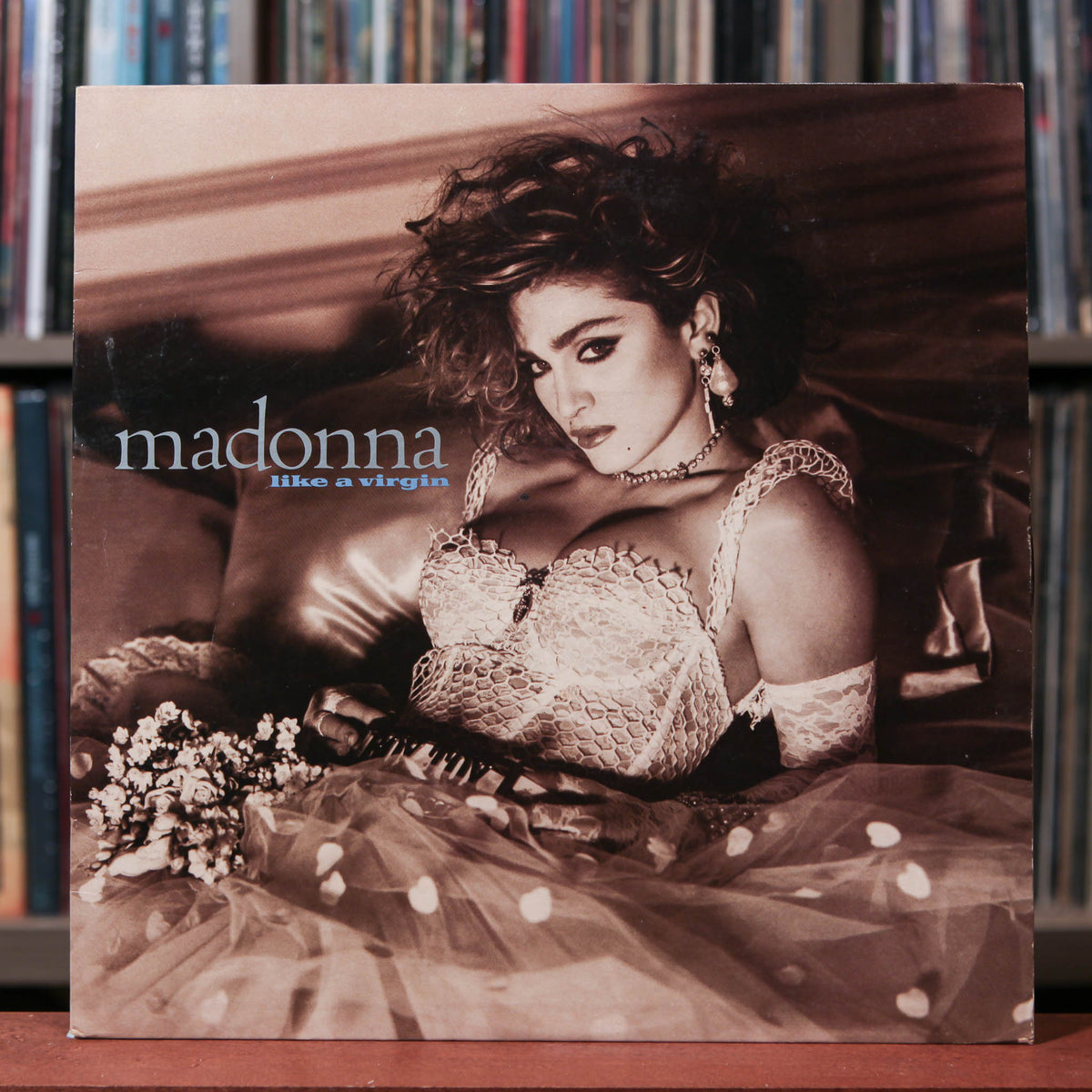 Madonna - Like A Virgin - MISPRINT TOP COPY 1984 Sire, VG+/EX