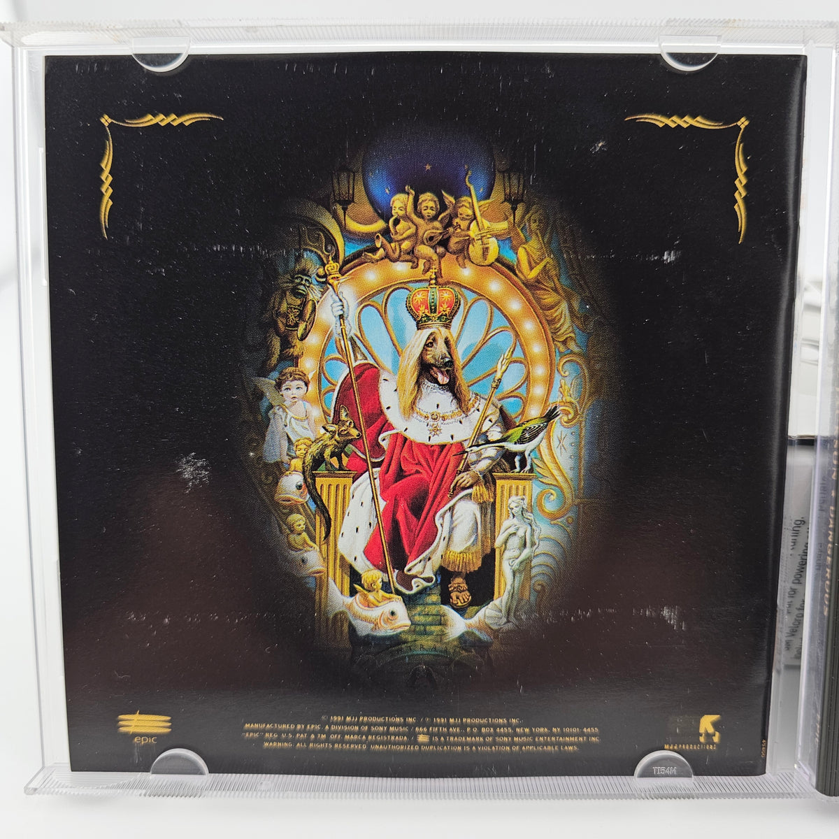 Michael Jackson - Dangerous - 1991 Epic, EX/M