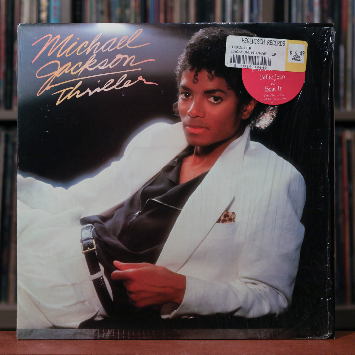 Michael Jackson - Thriller - 1982 Epic, VG+/VG+