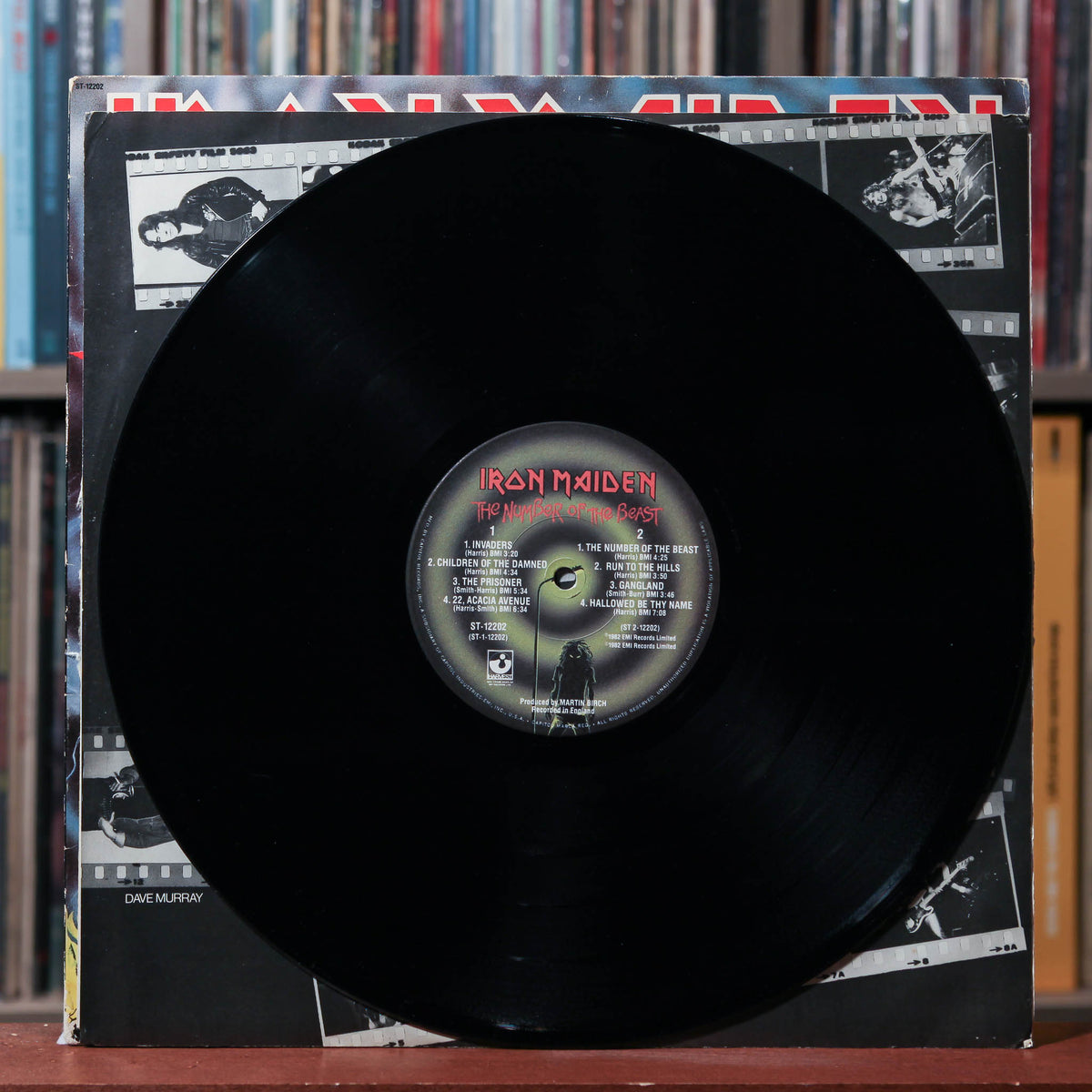 Iron Maiden - The Number Of The Beast - 1982 Harvest, VG/VG