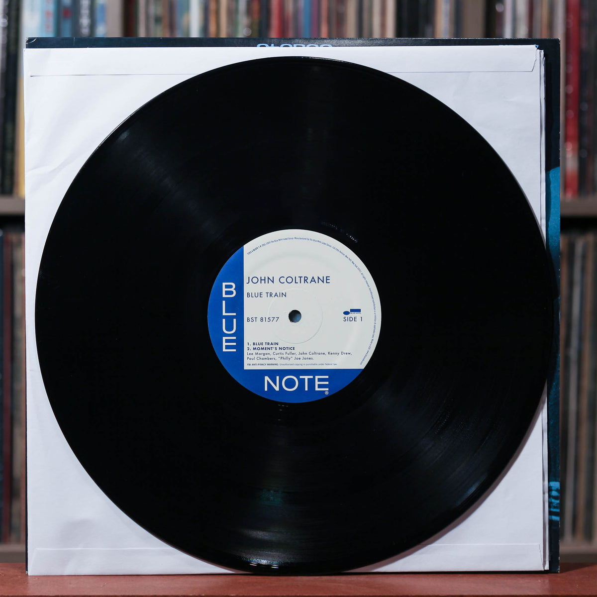 John Coltrane - Blue Train (見本盤) John Coltrane - Blue Train (Blue Multicoloured Splatter