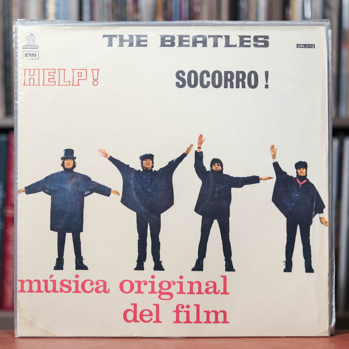 The Beatles - Help! - Uruguay Import - 1965 Odeon, VG+/VG+