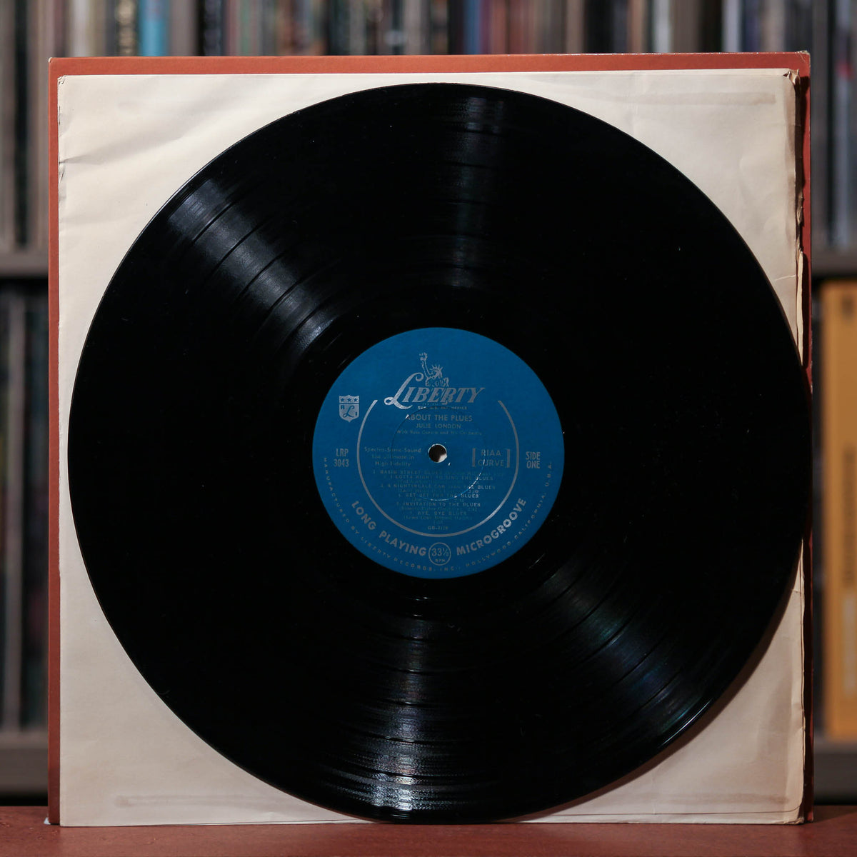 Julie London - About The Blues - 1957 Liberty, EX/VG+