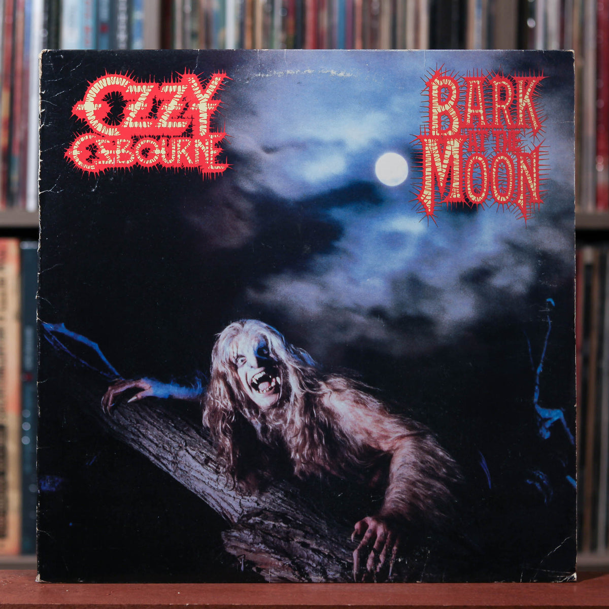Ozzy Osbourne Bark at the Moon レコード シール付 Amazon.com: Bark At The Moon: CDs & Vinyl