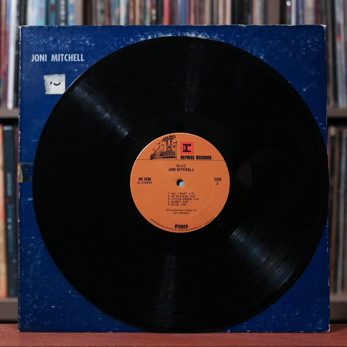 Joni Mitchell - Blue - 1971 Reprise Records, VG/VG