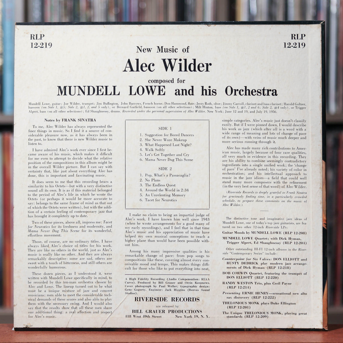 小物などお買い得な福袋 Mundell Of Music New - Wilder Orchestra/Alec His And Lowe ジャズ一般