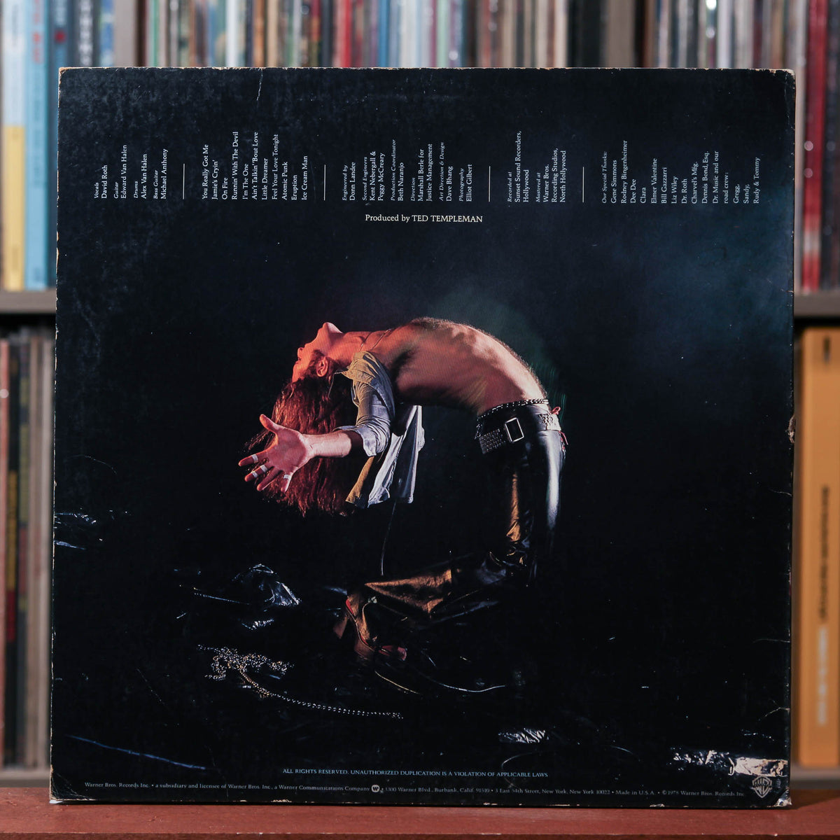 Van Halen - Van Halen - 1979 Warner Bros. Records