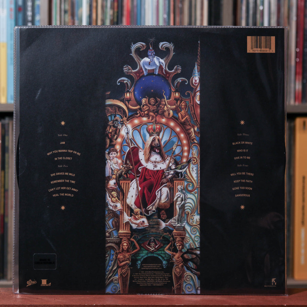 Michael Jackson - Dangerous - 2LP PICTURE DISC 2018 Epic SEALED