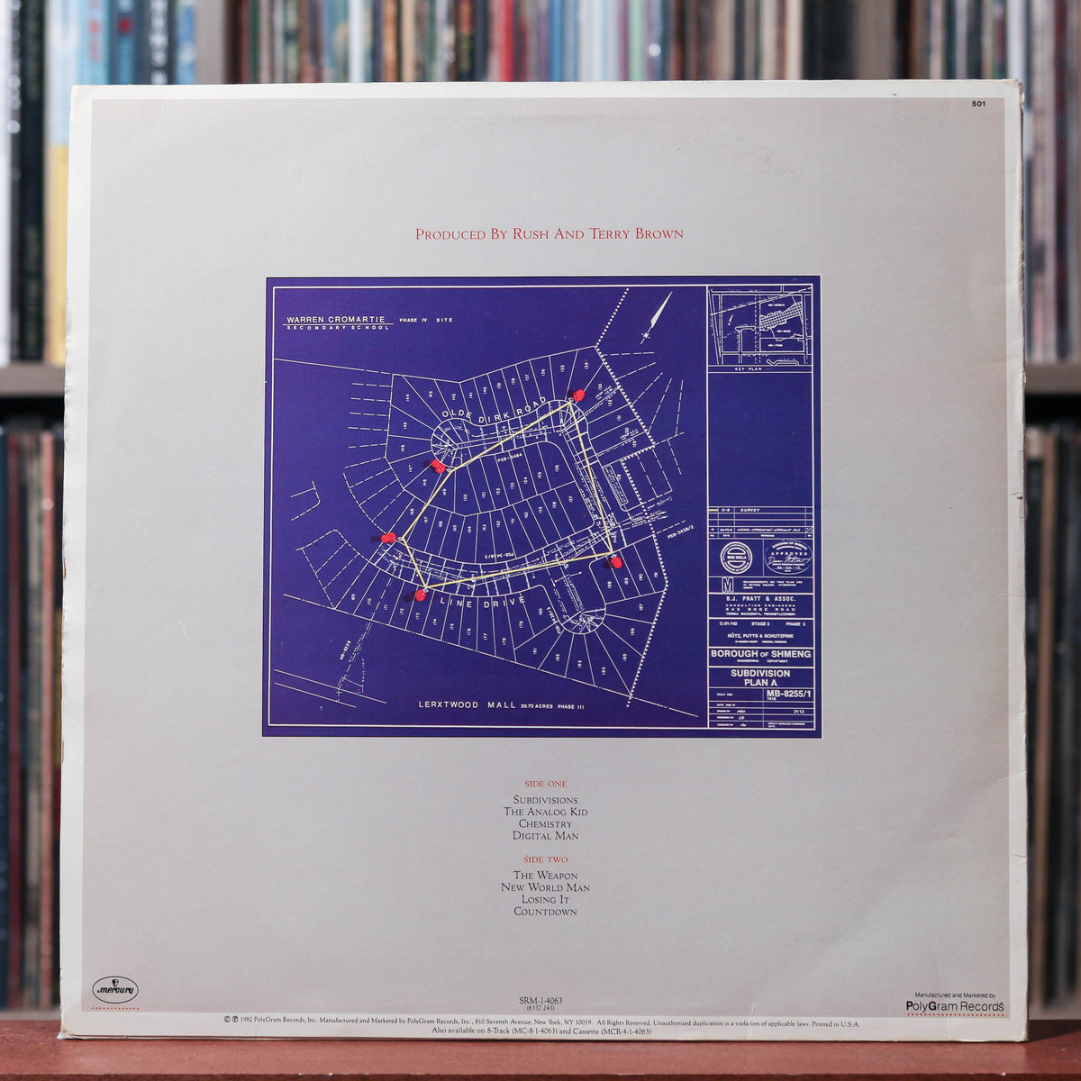 RUSH☆SIGNALS☆LP Rush – Signals – Vinyl (LP, Album, Stereo), 1982 [r2693532
