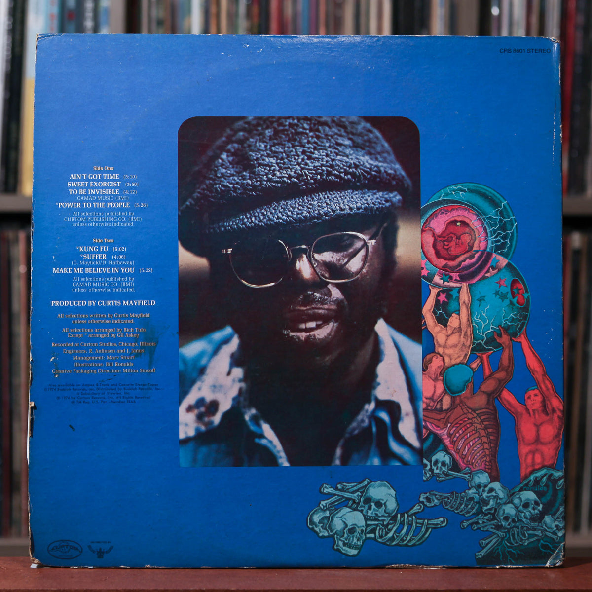 Curtis Mayfield Sweet Exorcist レコード Curtis Mayfield - Sweet Exorcist - 1974 Curtom, VG/VG