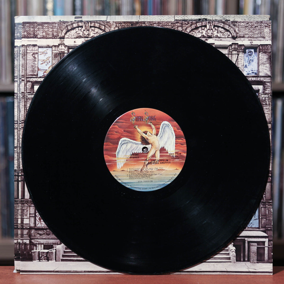 その他 2LP Led Zeppelin Physical Graffiti P51634N SWAN SONG /00520 LED ZEPPELIN PHYSICAL GRAFFITI SWAN SONG P51634N CAP OBI