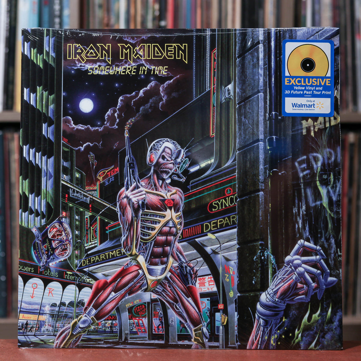 Iron Maiden - Somewhere In Time - Yellow Vinyl - 2024 Sanctuary, SEALE