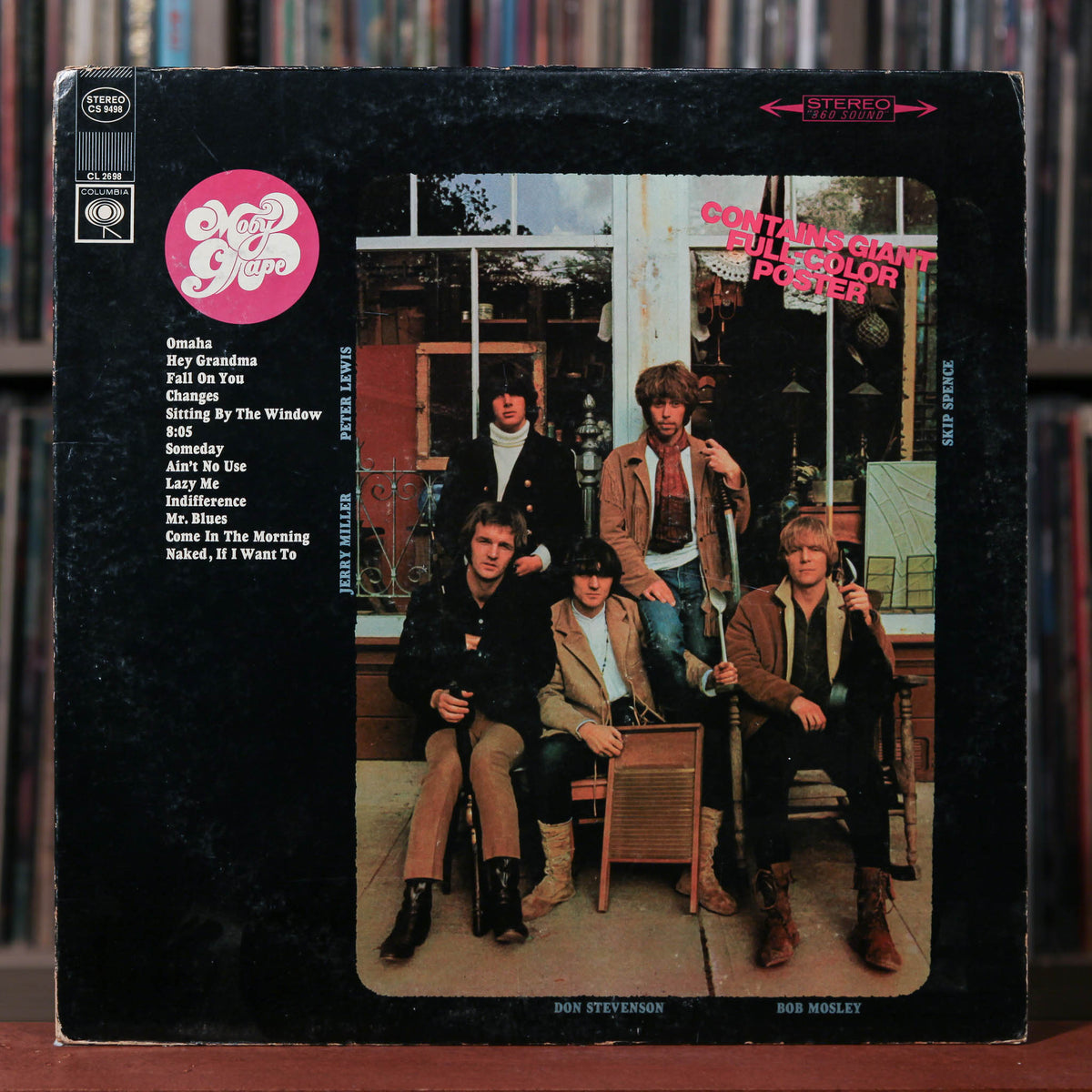 Moby Grape - Moby Grape - 1967 Columbia, VG/VG