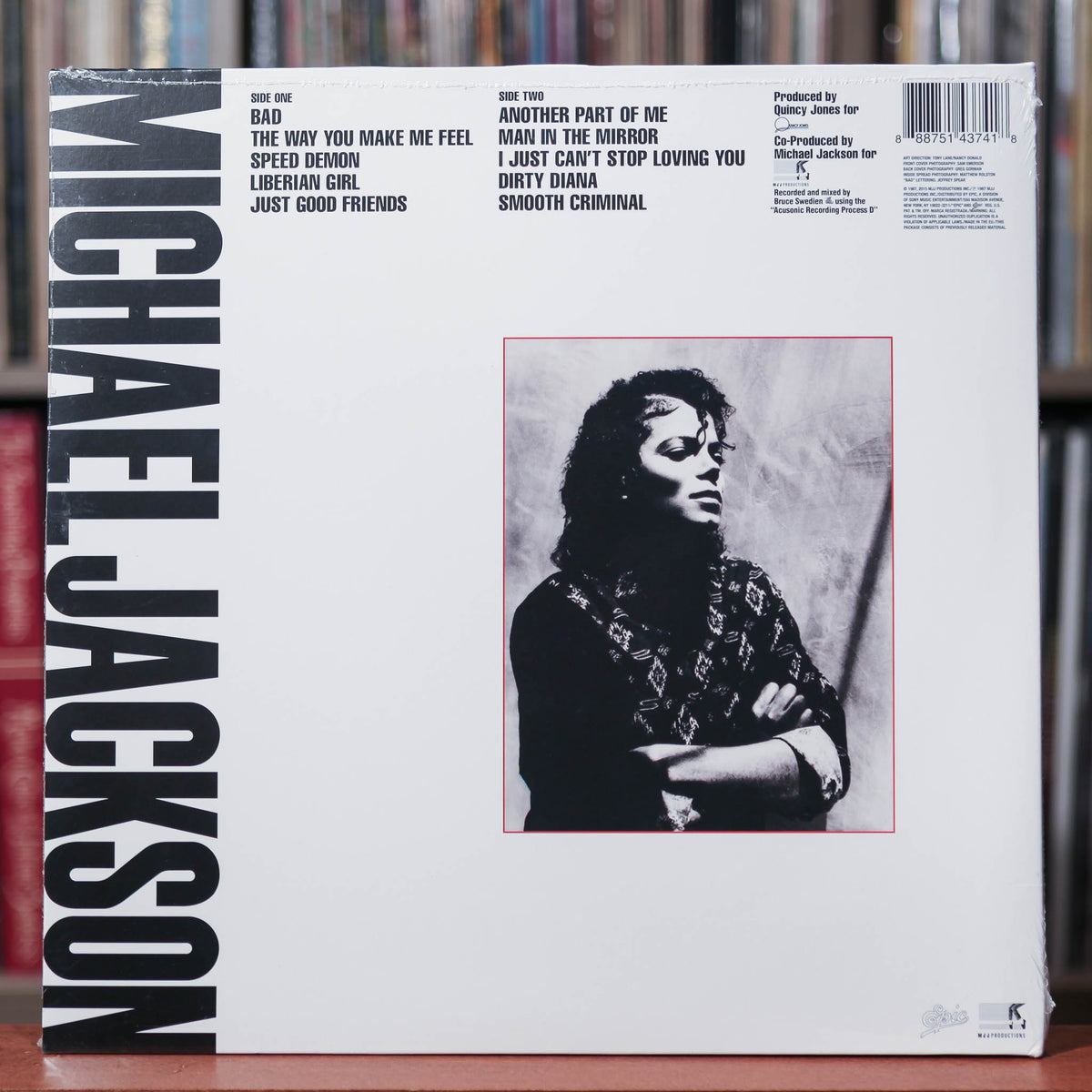 Michael Jackson - Bad - EU Import - 2016 Epic, SEALED